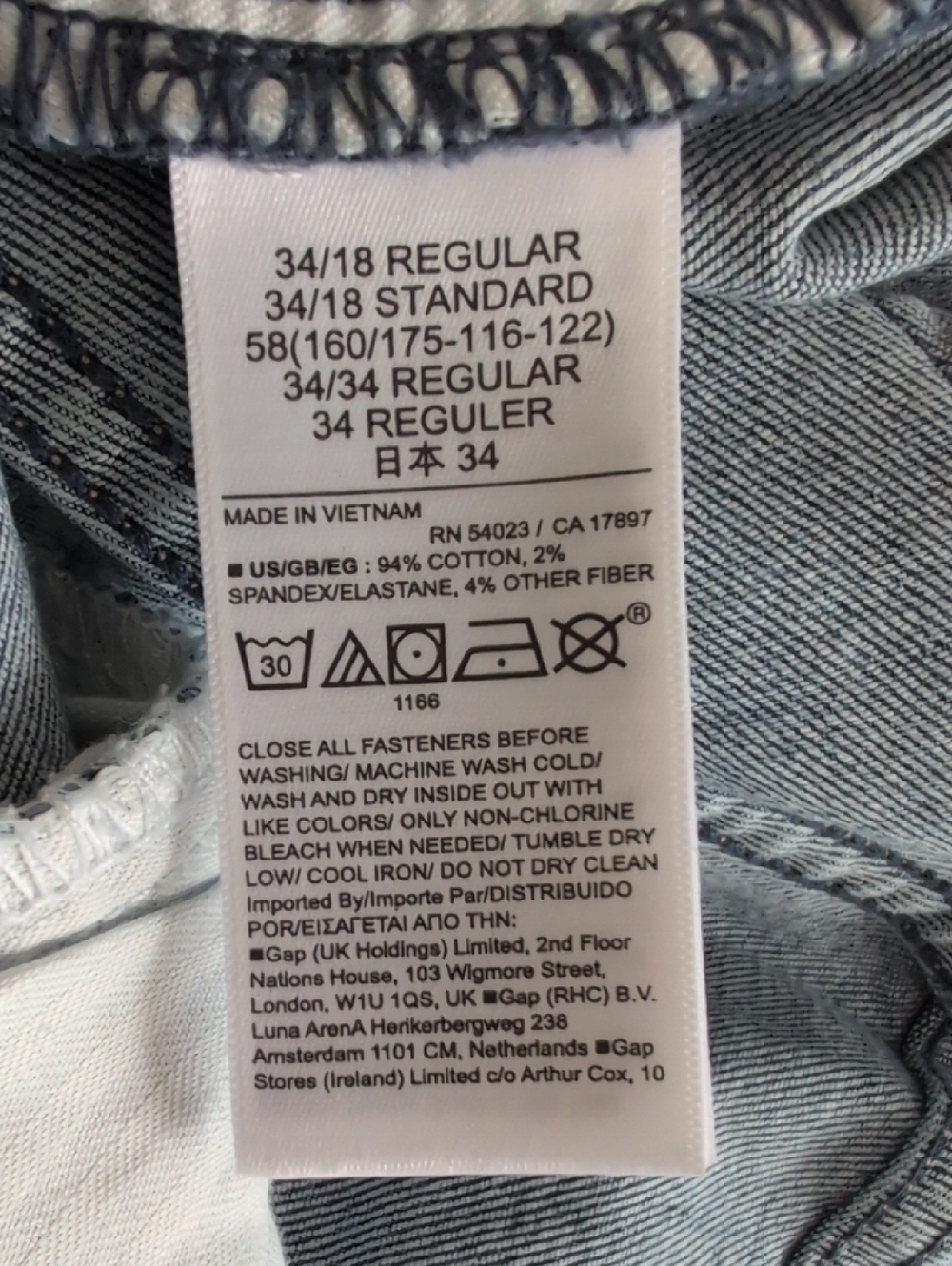 Gap Mid Rise True Skinny Jeans - Picture 4 of 4